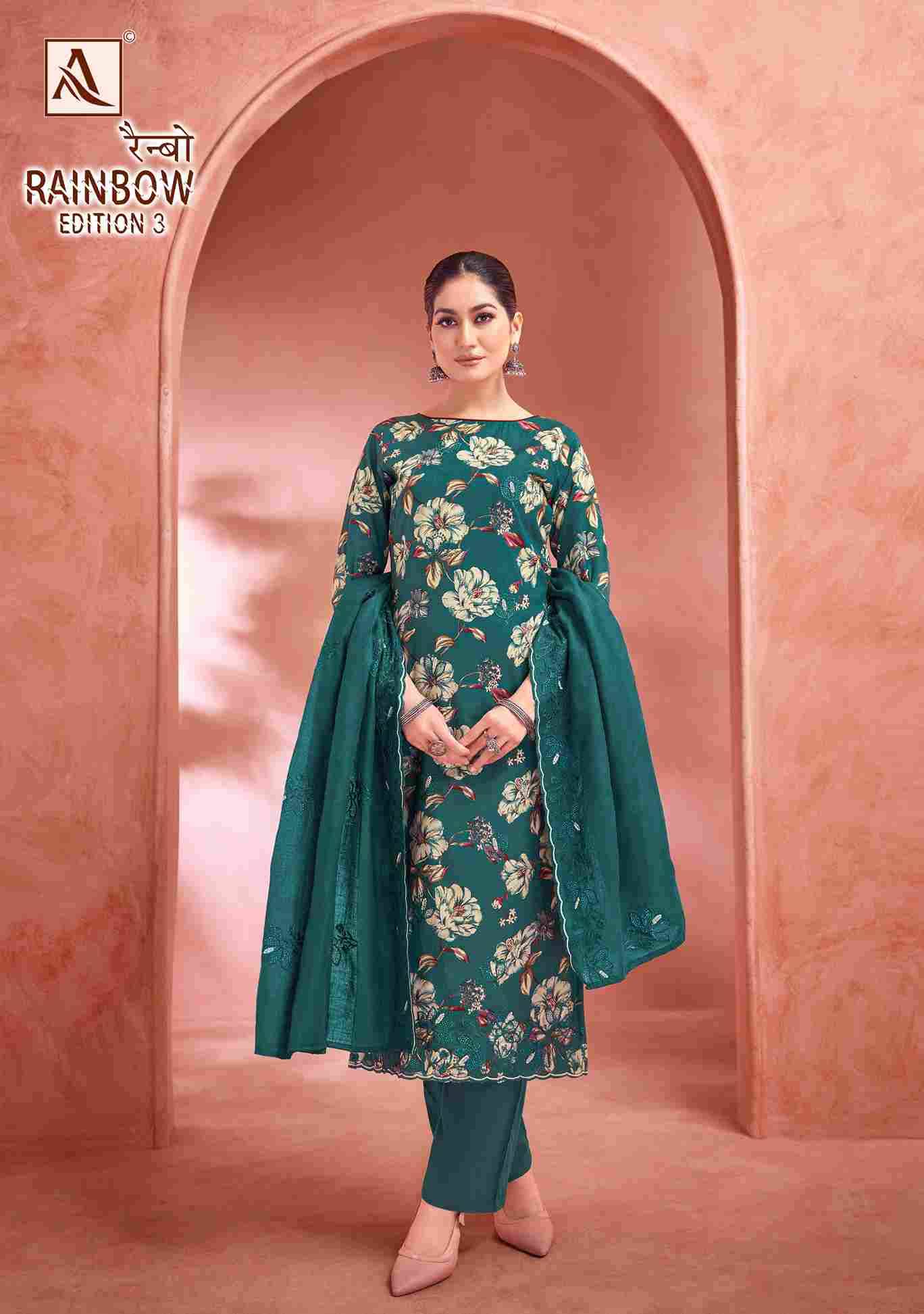 Rainbow Vol-3 By Alok Suit 1890-001 To 1890-006 Series Beautiful Festive Suits Stylish Fancy Colorful Casual Wear & Ethnic Wear Pure Cambric Cotton Print Dresses At Wholesale Price