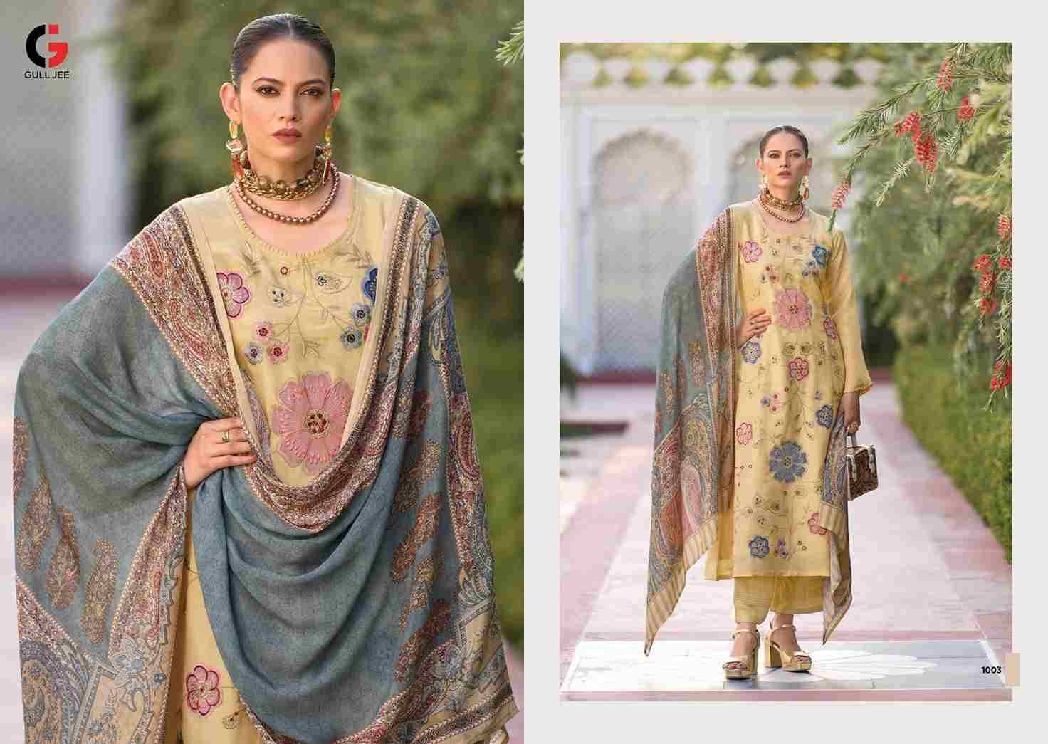 Ikshita By Gull Jee 1001 To 1006 Series Beautiful Festive Suits Colorful Stylish Fancy Casual Wear & Ethnic Wear Viscose Silk Embroidered Dresses At Wholesale Price