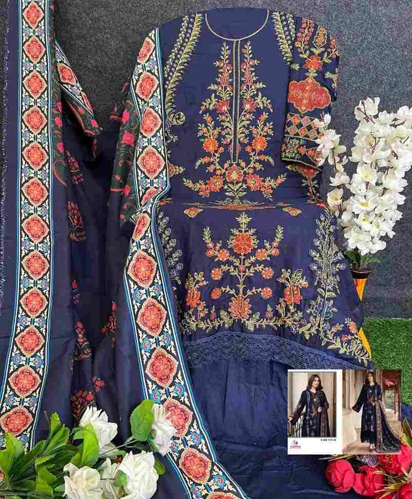 Aasha 1151 Colours By Aasha Designer 1151-A To 1151-E Series Pakistani Suits Beautiful Fancy Colorful Stylish Party Wear & Occasional Wear Heavy Rayon Embroidery Dresses At Wholesale Price