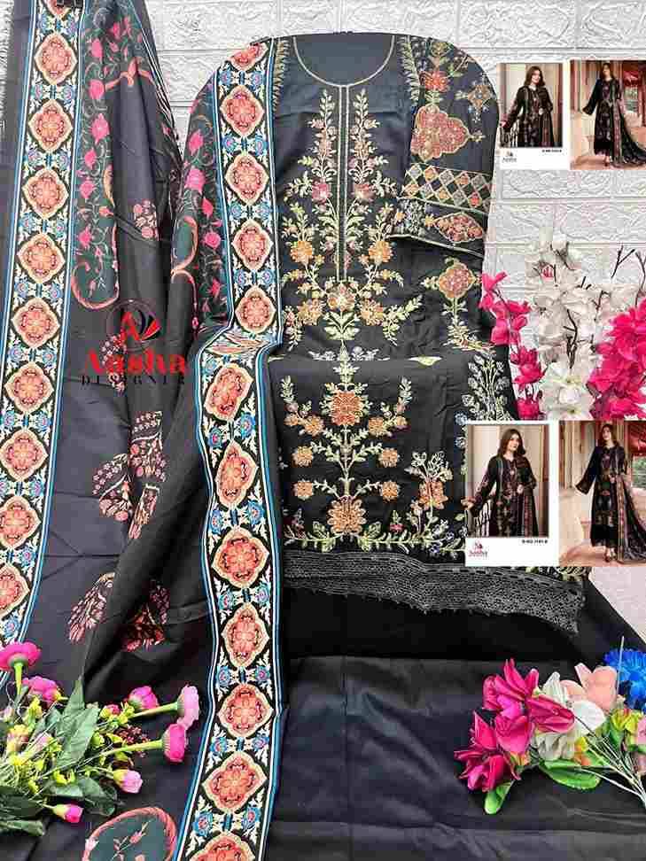 Aasha 1151 Colours By Aasha Designer 1151-A To 1151-E Series Pakistani Suits Beautiful Fancy Colorful Stylish Party Wear & Occasional Wear Heavy Rayon Embroidery Dresses At Wholesale Price