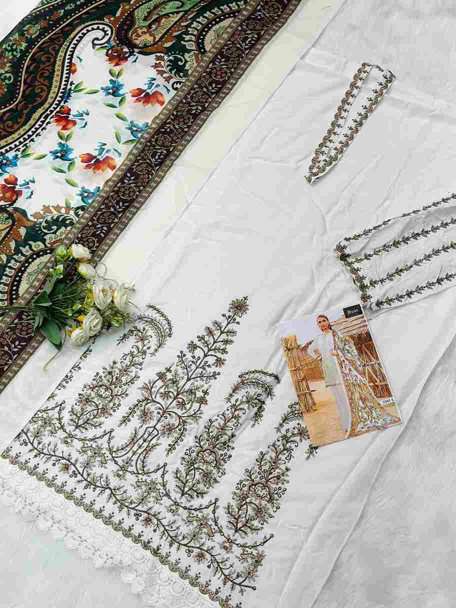 Jihan 3585 Colours By Jihan Designer Pakistani Suits Beautiful Fancy Stylish Colorful Party Wear & Occasional Wear Rayon Cotton Dresses At Wholesale Price