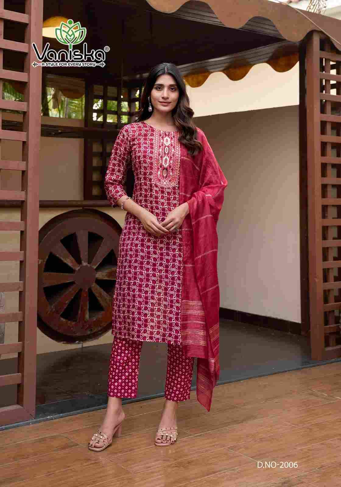 Sunrise Vol-2 By Vaniska 2001 To 2006 Series Beautiful Festive Suits Colorful Stylish Fancy Casual Wear & Ethnic Wear Capsule Foil Dresses At Wholesale Price