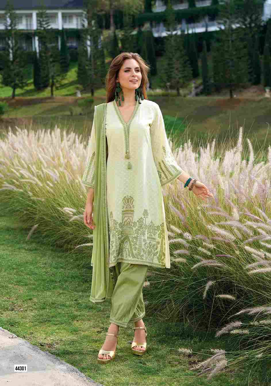 Sehra By Kailee 44301 To 44303 Series Beautiful Festive Suits Colorful Stylish Fancy Casual Wear & Ethnic Wear Pure Cotton Dresses At Wholesale Price