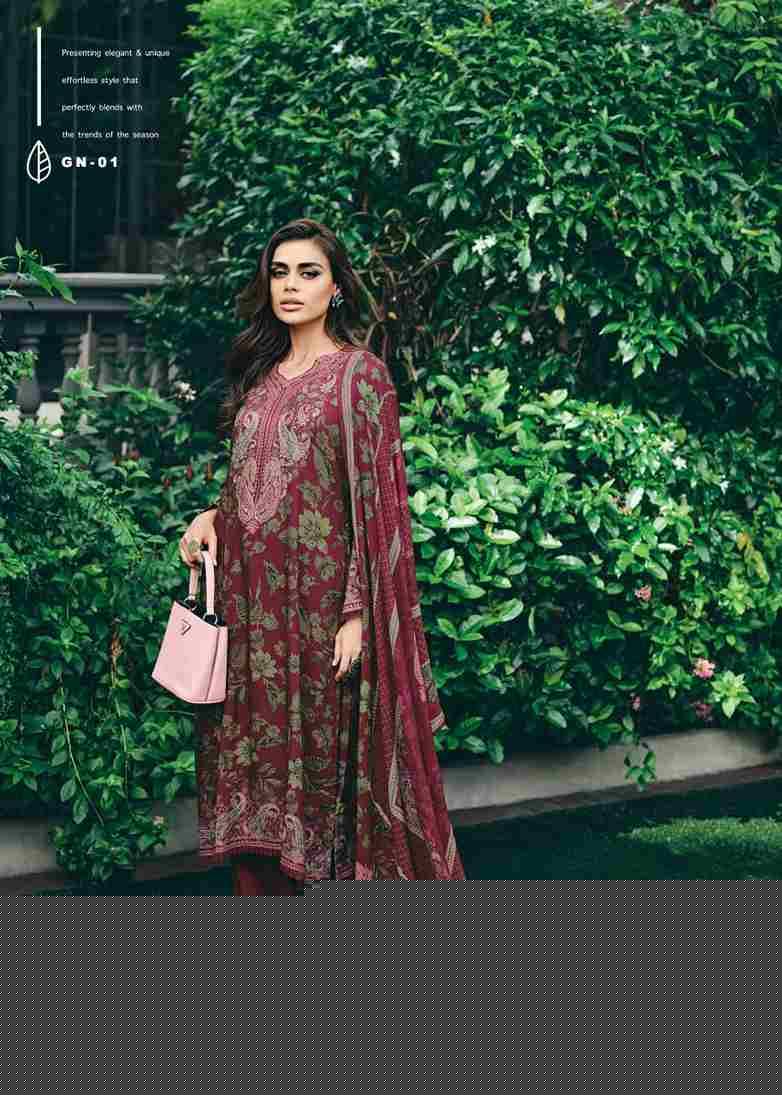 Gulnaaz Vol-3 By Varshaa 01 To 06 Series Beautiful Festive Suits Colorful Stylish Fancy Casual Wear & Ethnic Wear Viscose Muslin Dresses At Wholesale Price
