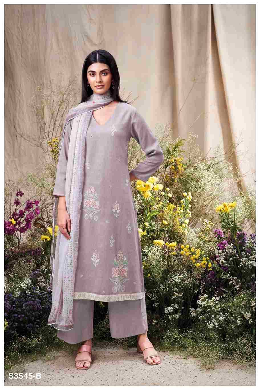 Aiveen-3545 By Ganga Fashion 3545-A To 3545-D Series Beautiful Festive Suits Colorful Stylish Fancy Casual Wear & Ethnic Wear Premium Cotton Dresses At Wholesale Price