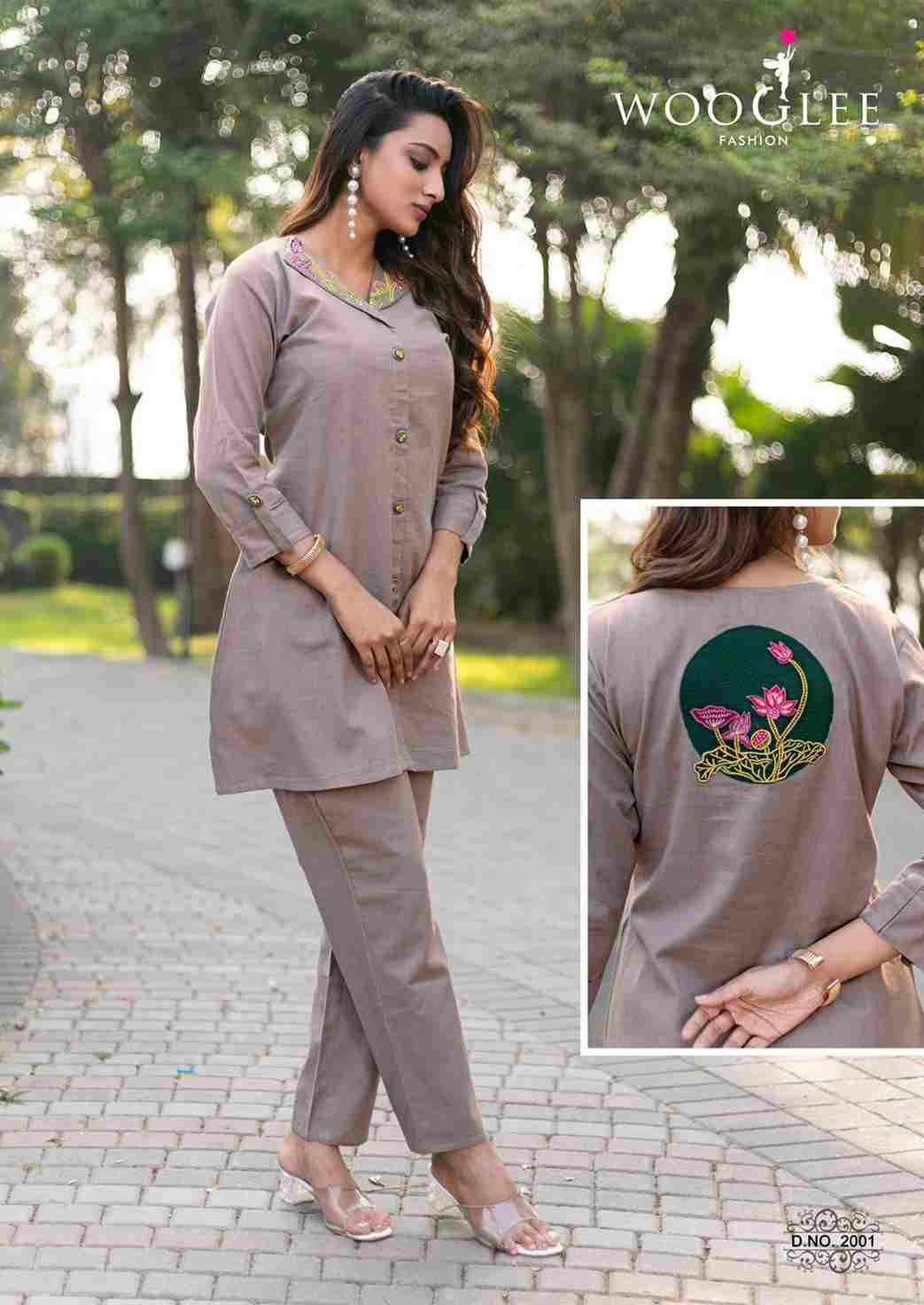 Zeel By Wooglee 2001 To 2006 Series Designer Stylish Fancy Colorful Beautiful Party Wear & Ethnic Wear Collection Cotton Flex Co-Ord At Wholesale Price