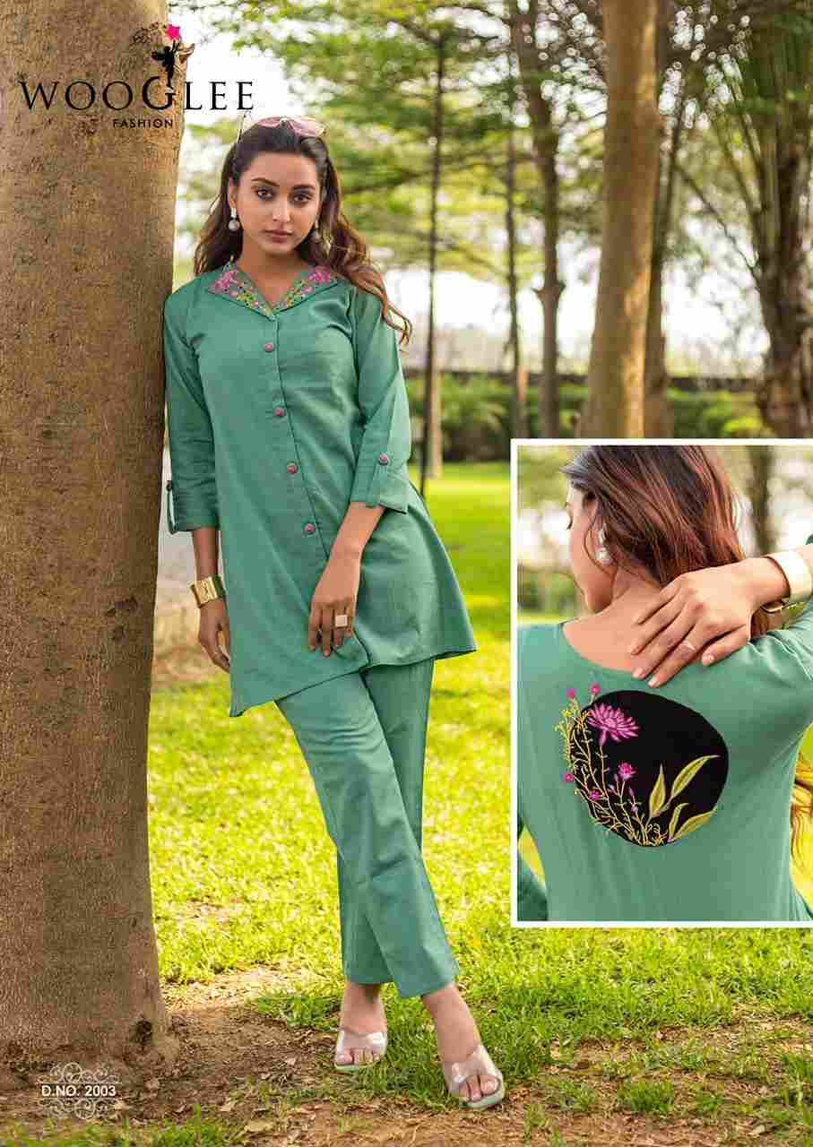 Zeel By Wooglee 2001 To 2006 Series Designer Stylish Fancy Colorful Beautiful Party Wear & Ethnic Wear Collection Cotton Flex Co-Ord At Wholesale Price