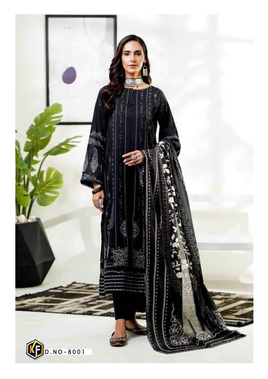 Roha Vol-8 By Keval Fab 8001 To 8006 Series Beautiful Festive Suits Colorful Stylish Fancy Casual Wear & Ethnic Wear Pure Cotton Print Dresses At Wholesale Price