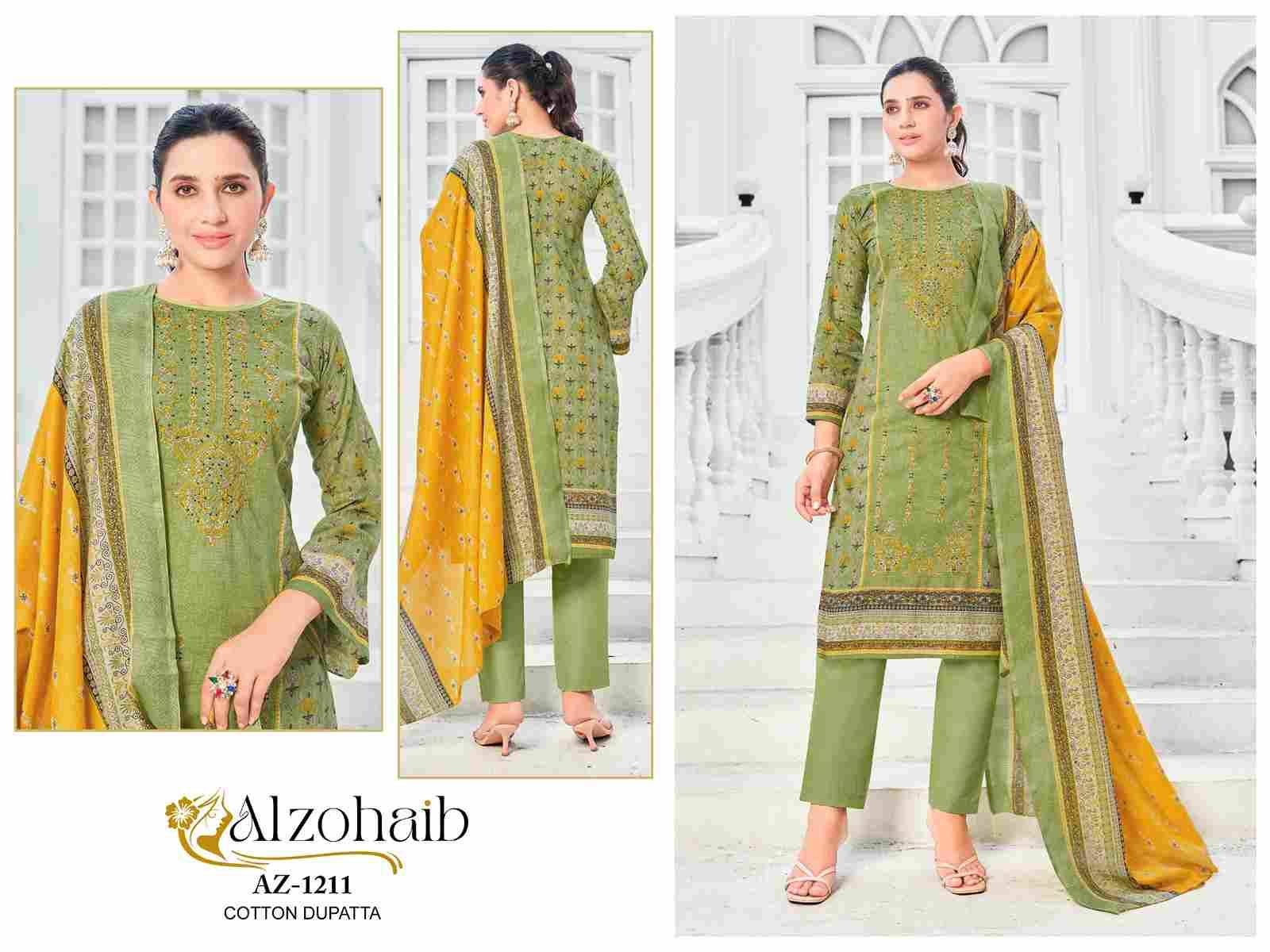 Ruaab Vol-1 By Alzohaib Beautiful Pakistani Suits Stylish Fancy Colorful Party Wear & Occasional Wear Pure Cotton Print Dresses At Wholesale Price