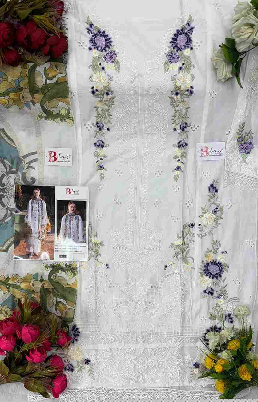 Bilqis 177 Colours By Bilqis 177-A To 177-D Series Beautiful Pakistani Suits Stylish Fancy Colorful Party Wear & Occasional Wear Cotton Lawn Embroidery Dresses At Wholesale Price