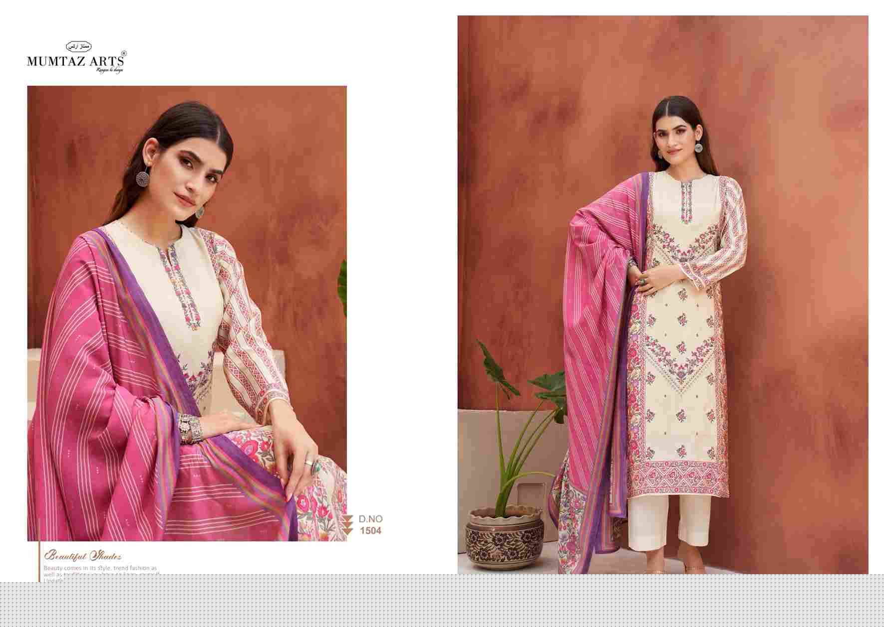 Mariyam By Mumtaz Arts 1501 To 1504 Series Designer Festive Suits Collection Beautiful Stylish Fancy Colorful Party Wear & Occasional Wear Pure Viscose Muslin Dresses At Wholesale Price