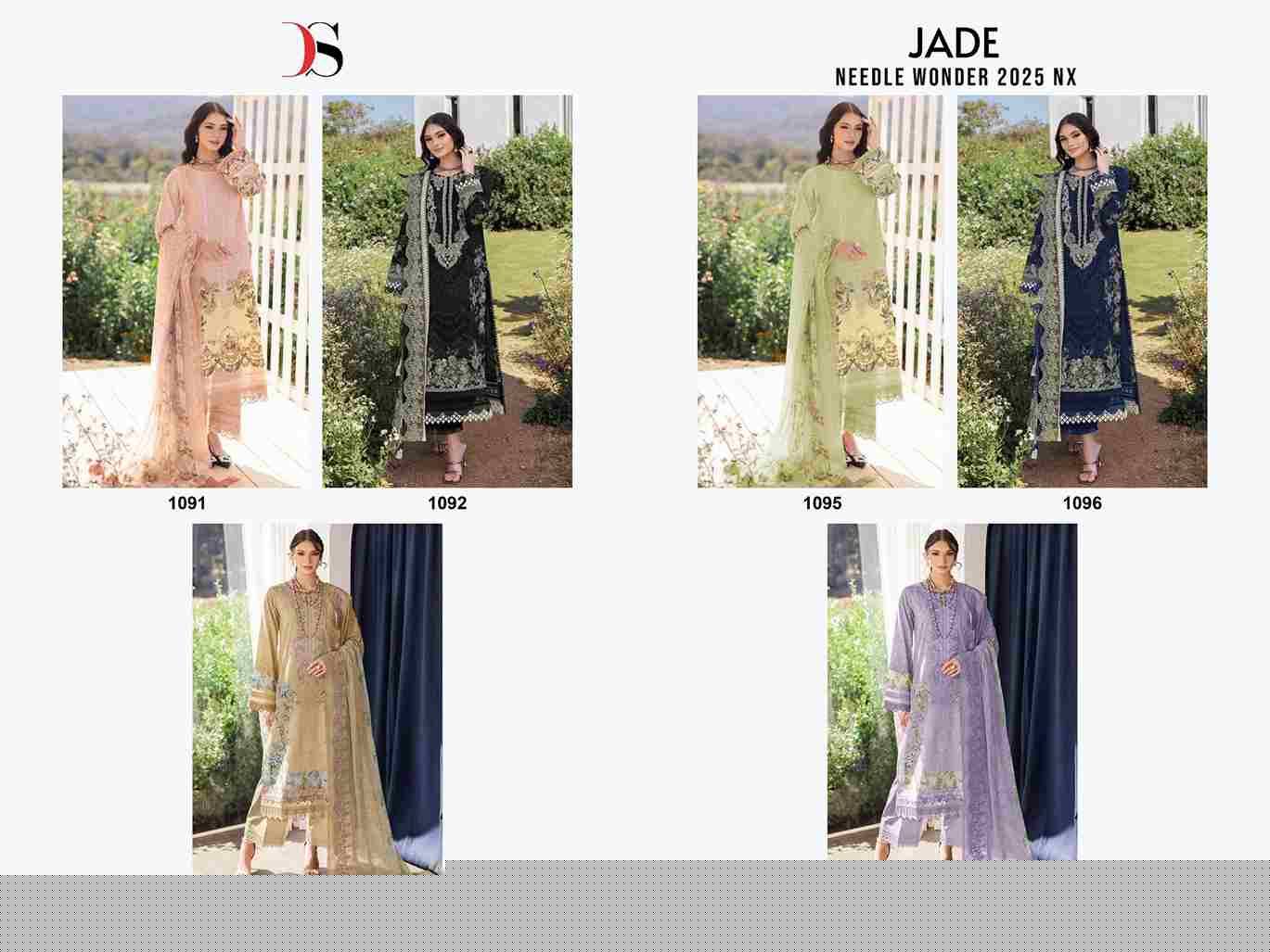 Jade Needle Wonder 2025 Nx By Deepsy Suits Pakistani Stylish Beautiful Colourful Printed & Embroidered Party Wear & Occasional Wear Pure Cotton Dresses At Wholesale Price
