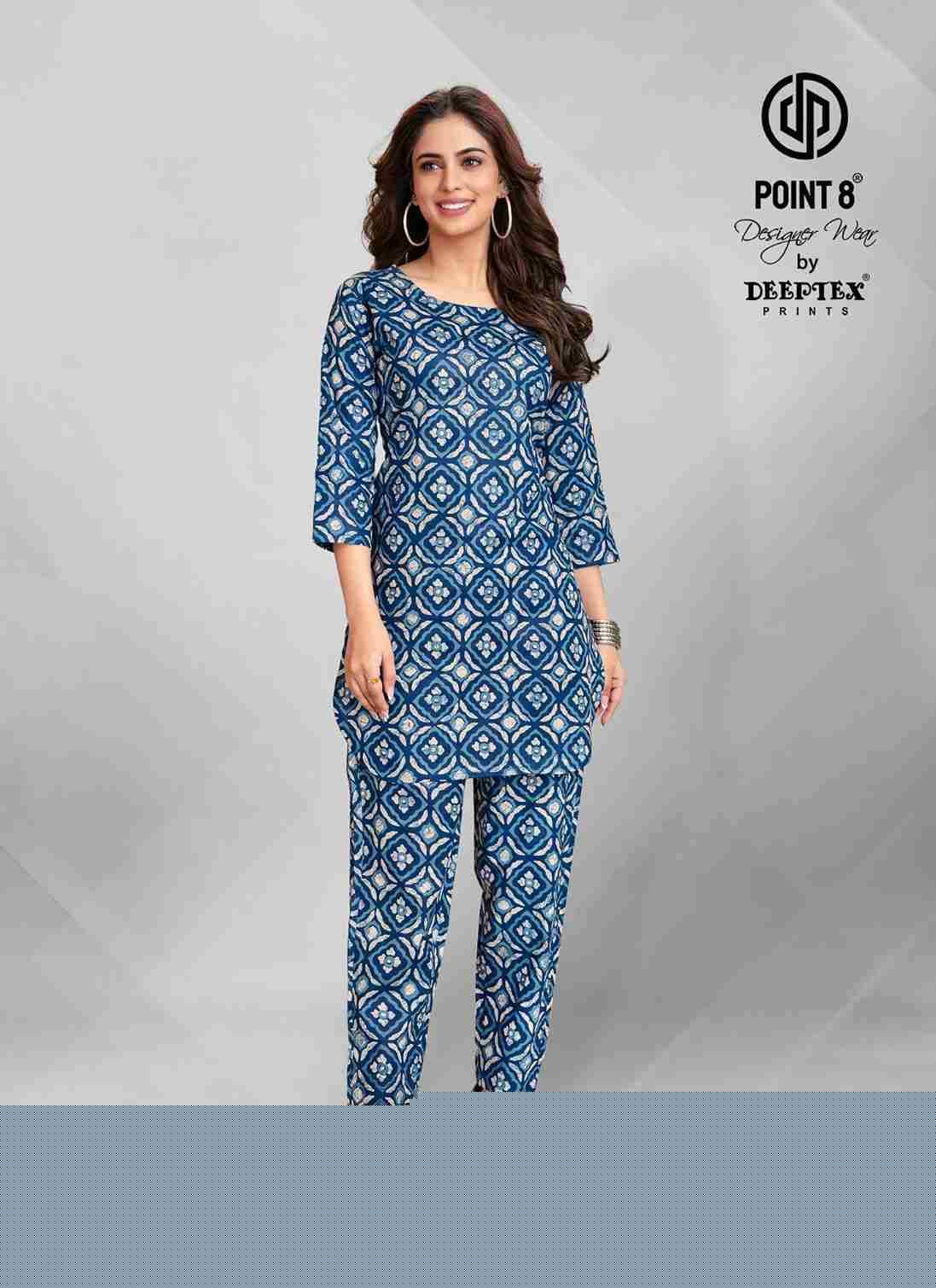 Craze-23 Vol-4 By Deeptex Prints 4001 To 4010 Series Designer Stylish Fancy Colorful Beautiful Party Wear & Ethnic Wear Collection Premium Cotton Co-Ords At Wholesale Price