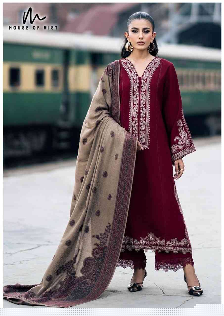 Ghazal Vol-12 By House Of Mist 111 To 116 Series Beautiful Pakistani Suits Colorful Stylish Fancy Casual Wear & Ethnic Wear Pure Cotton Print Dresses At Wholesale Price