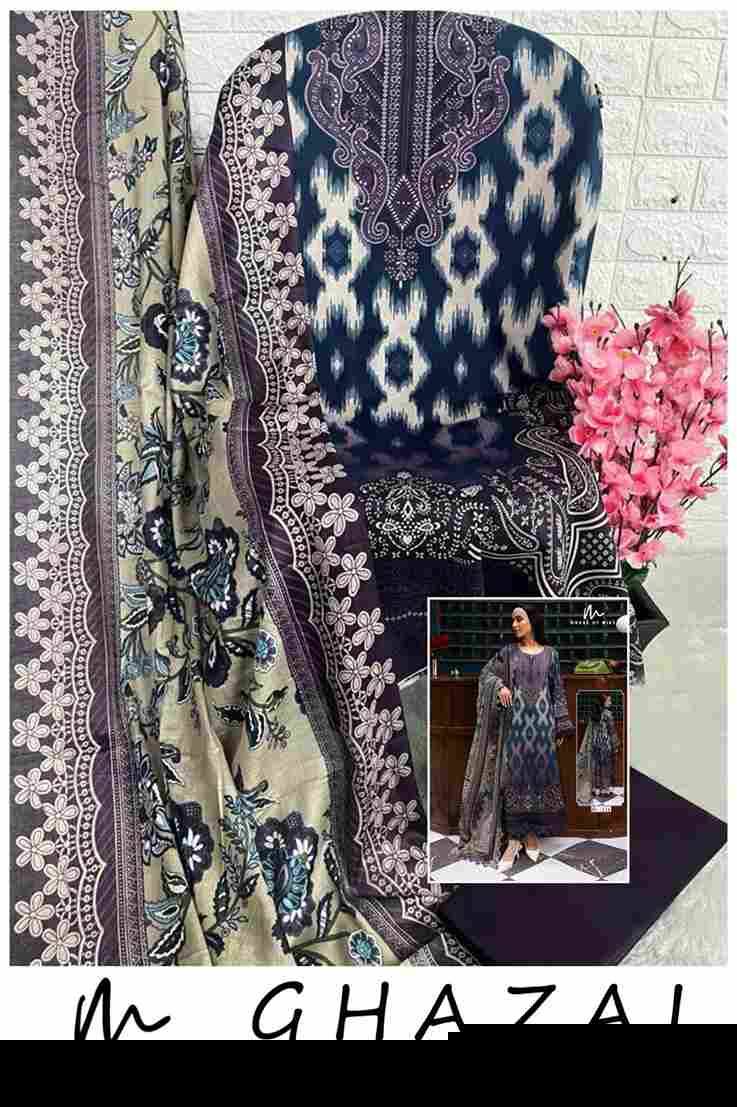 Ghazal Vol-12 By House Of Mist 111 To 116 Series Beautiful Pakistani Suits Colorful Stylish Fancy Casual Wear & Ethnic Wear Pure Cotton Print Dresses At Wholesale Price