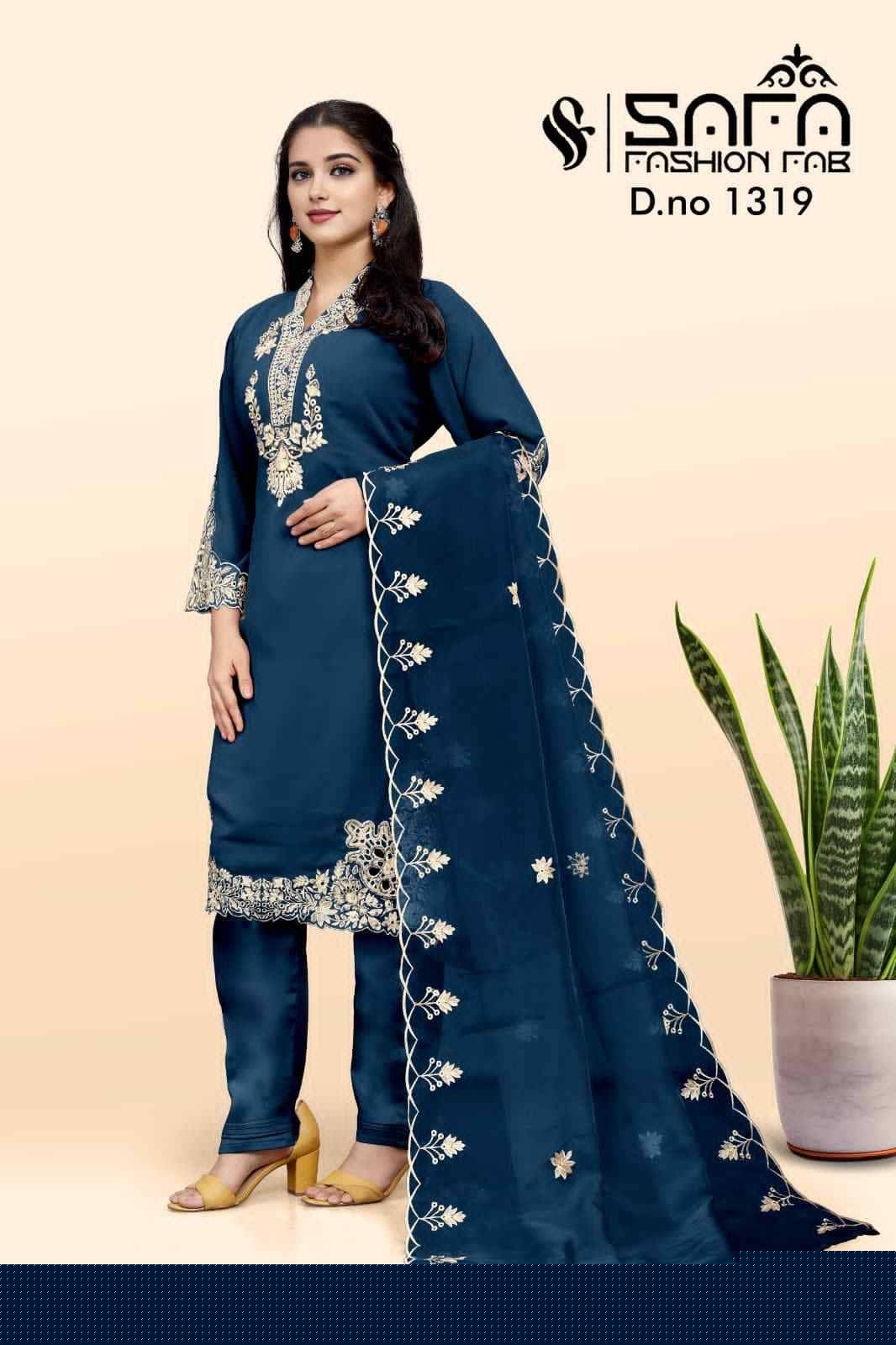 Safa 1319 Colours Vol-2 By Safa Fashion 1319-D To 1319-F Series Designer Stylish Fancy Colorful Beautiful Party Wear & Ethnic Wear Collection Heavy Georgette Dresses At Wholesale Price