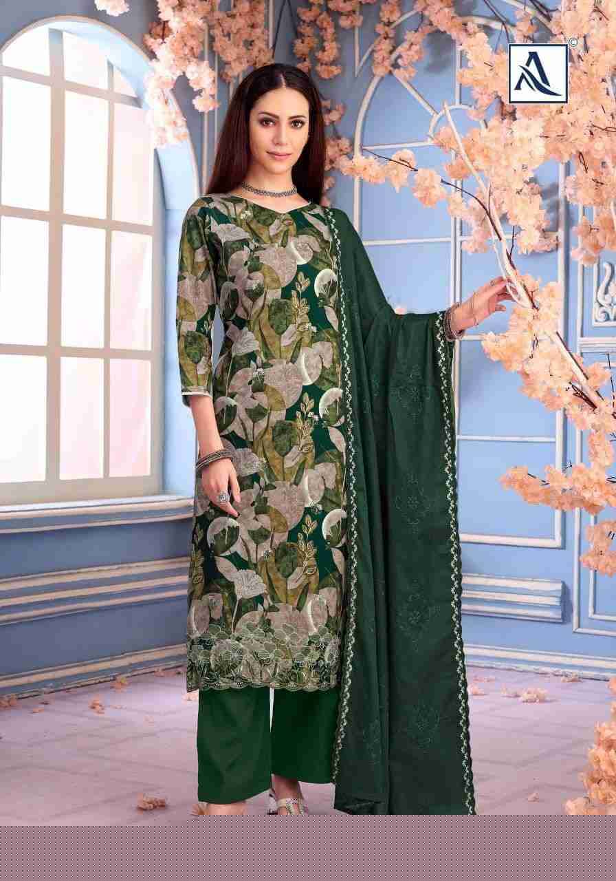 Rizwana By Alok Suit 1787-001 To 1787-006 Series Beautiful Festive Suits Stylish Fancy Colorful Casual Wear & Ethnic Wear Pure Cambric Cotton Embroidered Dresses At Wholesale Price