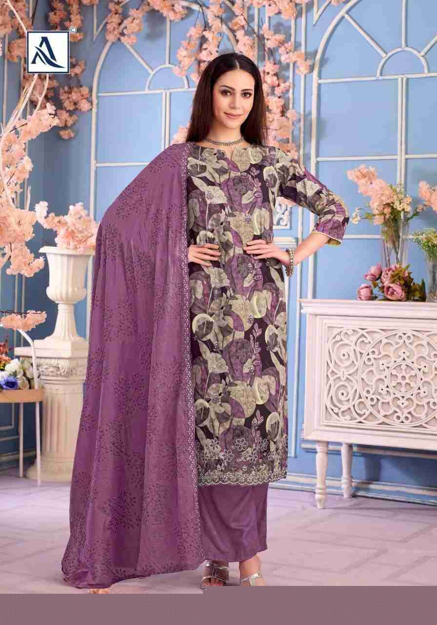 Rizwana By Alok Suit 1787-001 To 1787-006 Series Beautiful Festive Suits Stylish Fancy Colorful Casual Wear & Ethnic Wear Pure Cambric Cotton Embroidered Dresses At Wholesale Price