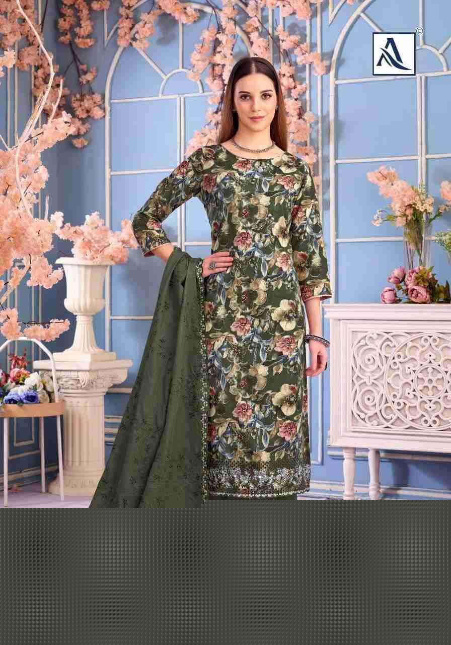 Rizwana By Alok Suit 1787-001 To 1787-006 Series Beautiful Festive Suits Stylish Fancy Colorful Casual Wear & Ethnic Wear Pure Cambric Cotton Embroidered Dresses At Wholesale Price