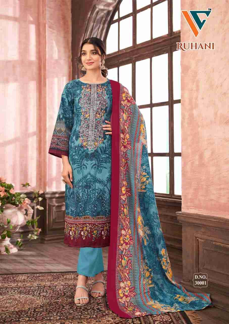 Ruhani Vol-30 By Vandana Creation 30001 To 30008 Series Beautiful Festive Suits Stylish Fancy Colorful Casual Wear & Ethnic Wear Cotton Print Dresses At Wholesale Price