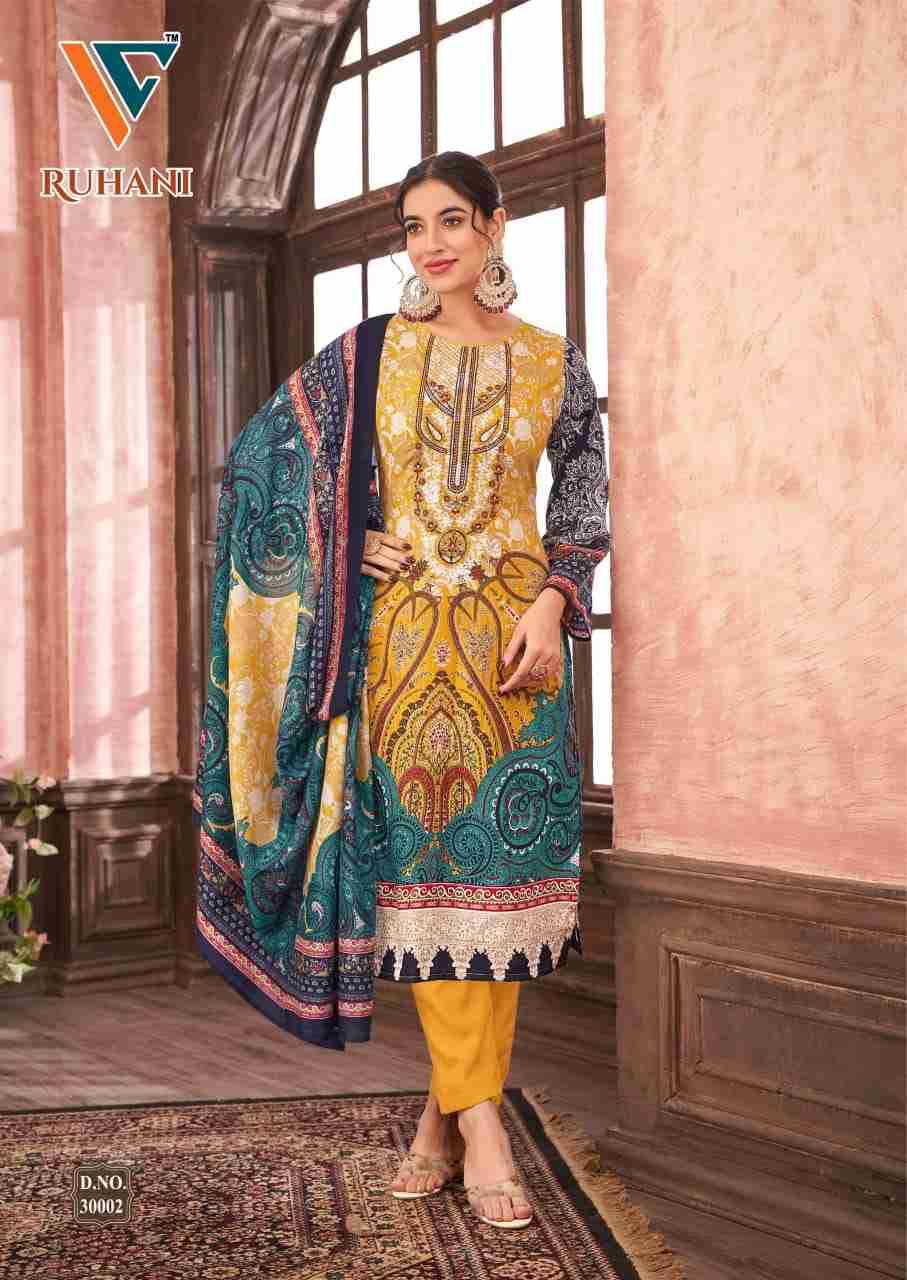 Ruhani Vol-30 By Vandana Creation 30001 To 30008 Series Beautiful Festive Suits Stylish Fancy Colorful Casual Wear & Ethnic Wear Cotton Print Dresses At Wholesale Price