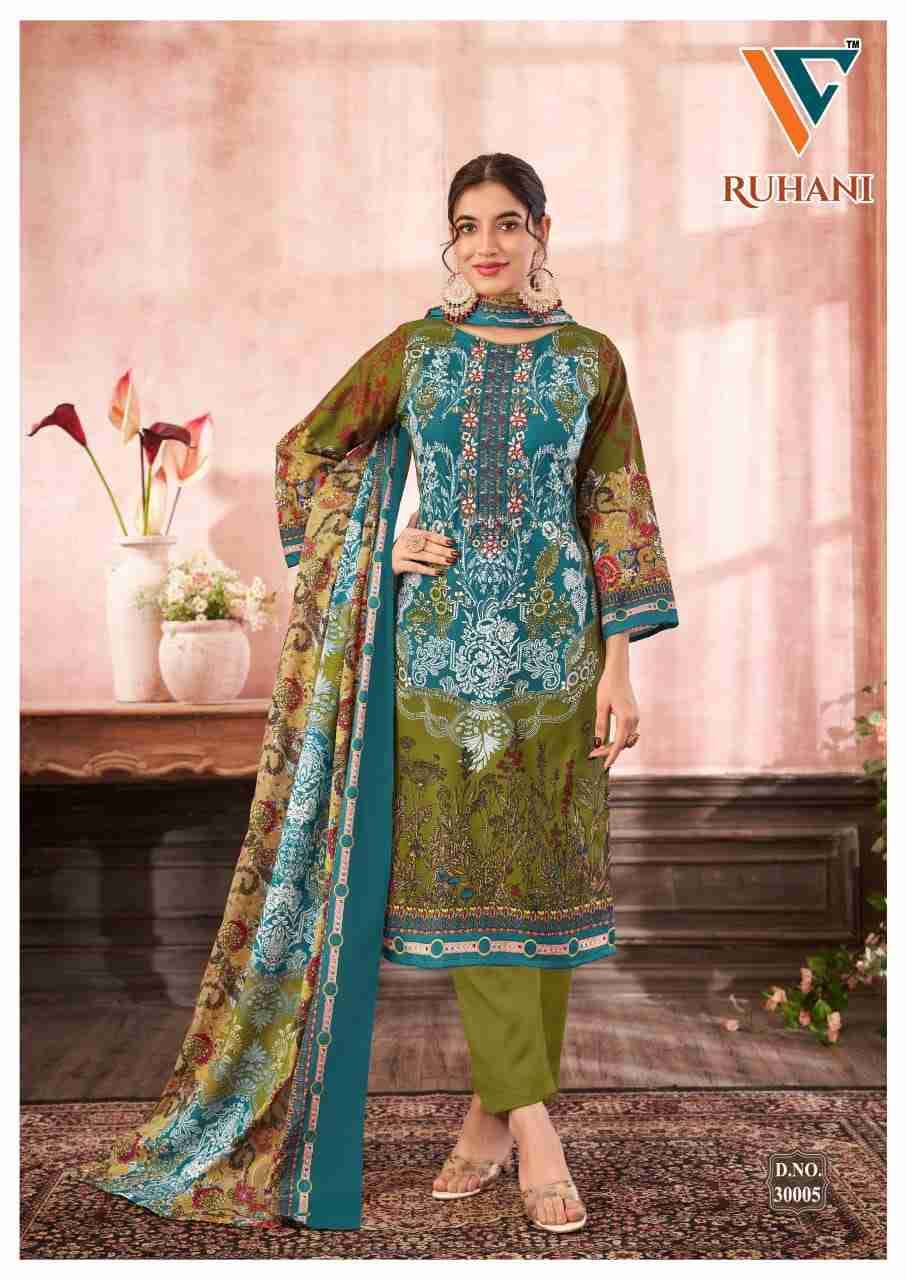 Ruhani Vol-30 By Vandana Creation 30001 To 30008 Series Beautiful Festive Suits Stylish Fancy Colorful Casual Wear & Ethnic Wear Cotton Print Dresses At Wholesale Price