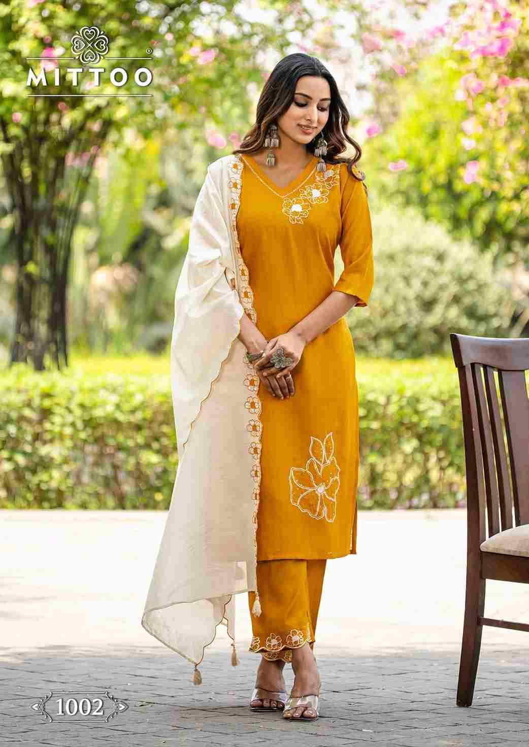 Elite By Mittoo 1001 To 1006 Series Designer Festive Suits Beautiful Stylish Fancy Colorful Party Wear & Occasional Wear Viscose Dresses At Wholesale Price