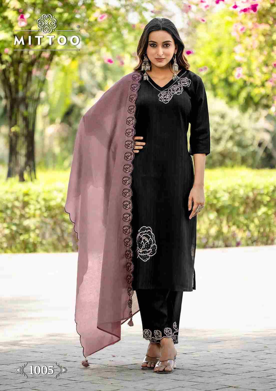 Elite By Mittoo 1001 To 1006 Series Designer Festive Suits Beautiful Stylish Fancy Colorful Party Wear & Occasional Wear Viscose Dresses At Wholesale Price