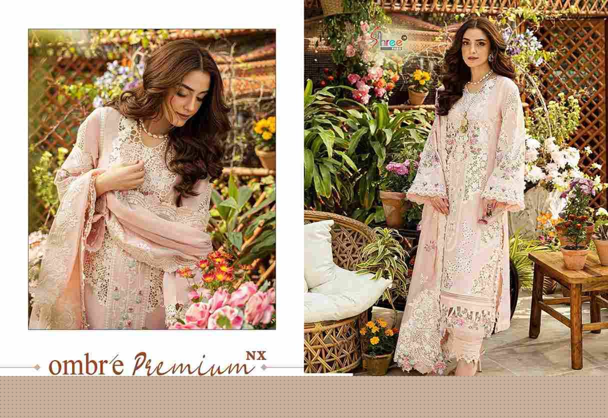 Ombre Premium Nx By Shree Fabs Designer Pakistani Suits Collection Beautiful Stylish Fancy Colorful Party Wear & Ethnic Wear Pure Viscose With Pure Cotton With Embroidery Dresses At Wholesale Price