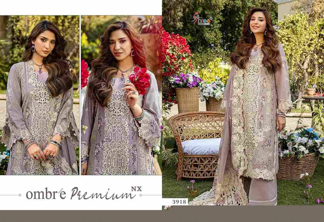 Ombre Premium Nx By Shree Fabs Designer Pakistani Suits Collection Beautiful Stylish Fancy Colorful Party Wear & Ethnic Wear Pure Viscose With Pure Cotton With Embroidery Dresses At Wholesale Price