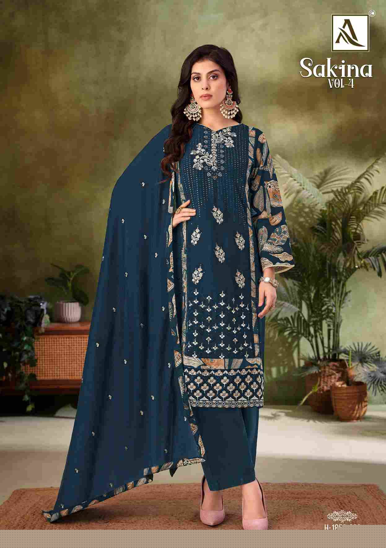 Sakina Vol-4 By Alok Suit 1856-001 To 1856-004 Series Beautiful Festive Suits Stylish Fancy Colorful Casual Wear & Ethnic Wear Pure Viscose Rayon Print Dresses At Wholesale Price