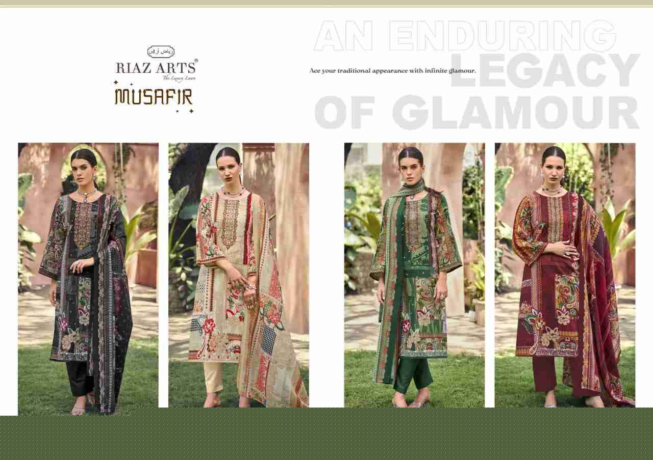 Musafir Vol-23 By Riaz Arts 101 To 104 Series Wholesale Designer Pakistani Suits Collection Beautiful Stylish Fancy Colorful Party Wear & Occasional Wear Pure Lawn Print With Embroidered Dresses At Wholesale Price