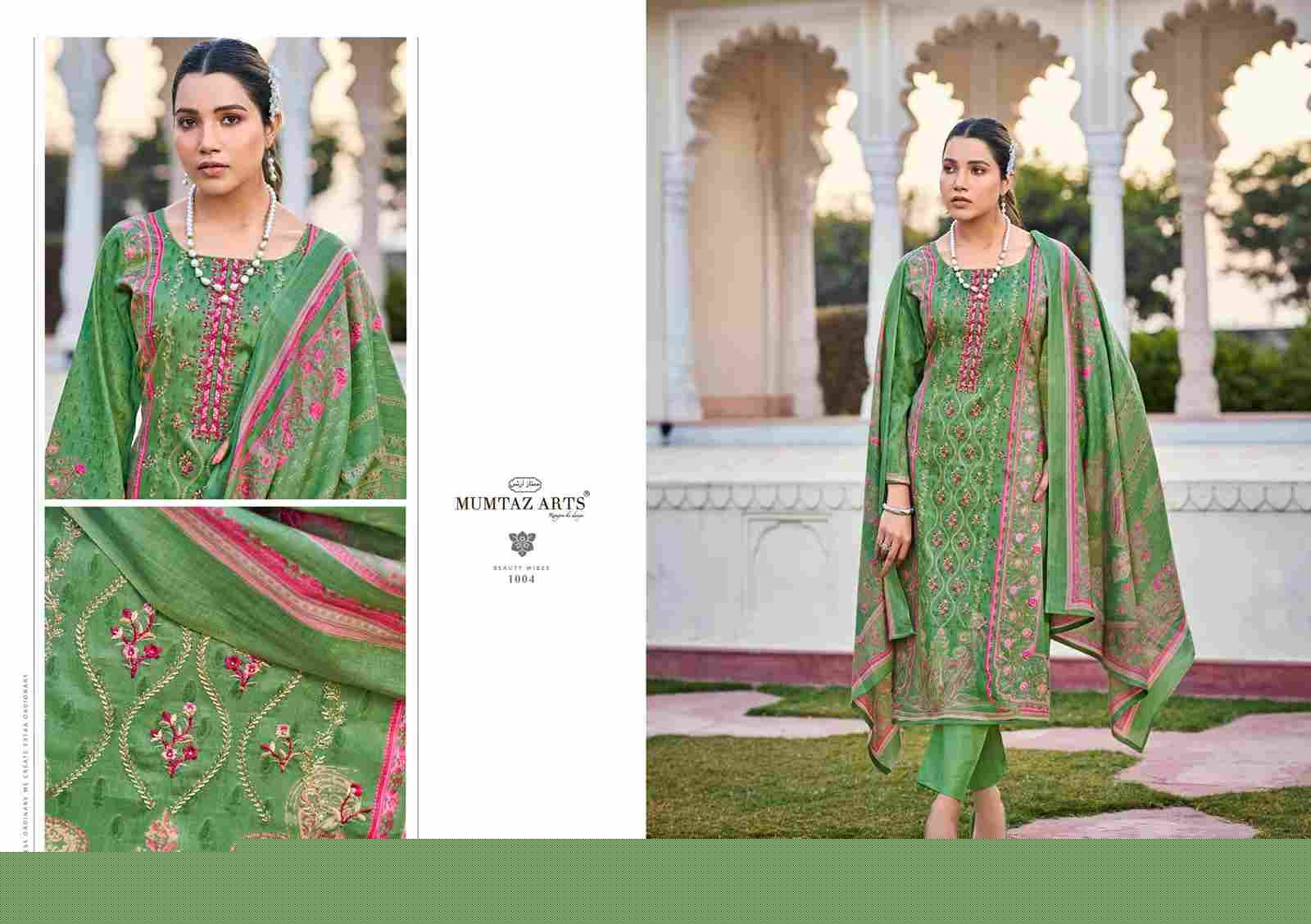 Rose By Mumtaz Arts 1001 To 1006 Series Designer Festive Suits Collection Beautiful Stylish Fancy Colorful Party Wear & Occasional Wear Pure Cotton Cambric Dresses At Wholesale Price
