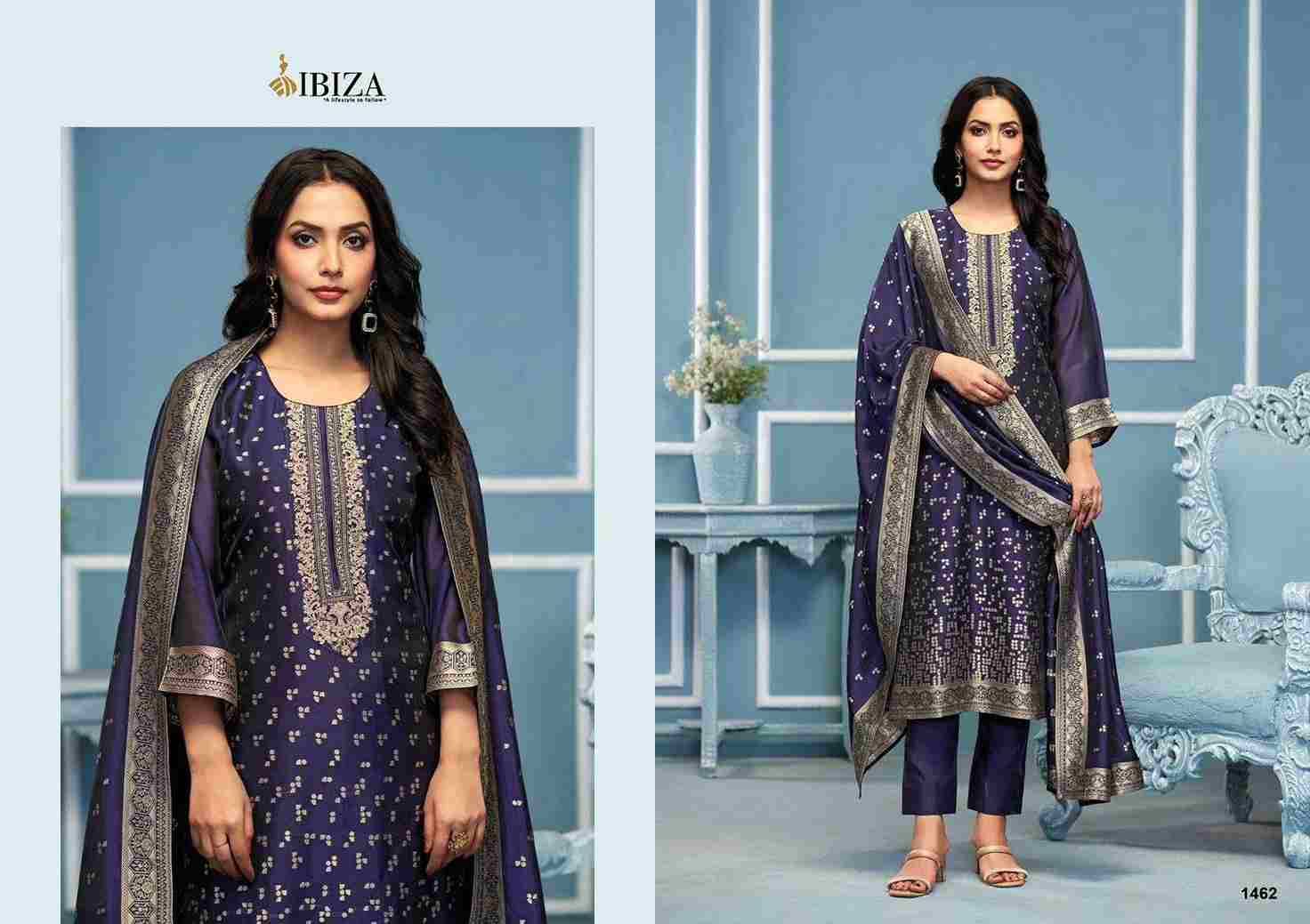 Espresso By Ibiza 1461 To 1464 Series Designer Festive Suits Beautiful Fancy Stylish Colorful Party Wear & Occasional Wear Pure Bangalori Silk Jacquard Dresses At Wholesale Price