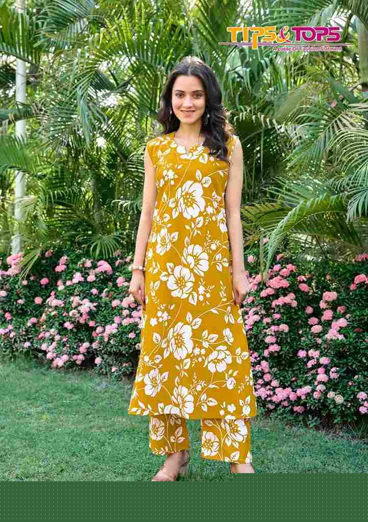 Olivia Vol-2 By Tips And Tops 2001 To 2006 Series Designer Stylish Fancy Colorful Beautiful Party Wear & Ethnic Wear Collection Rayon Co-Ords At Wholesale Price