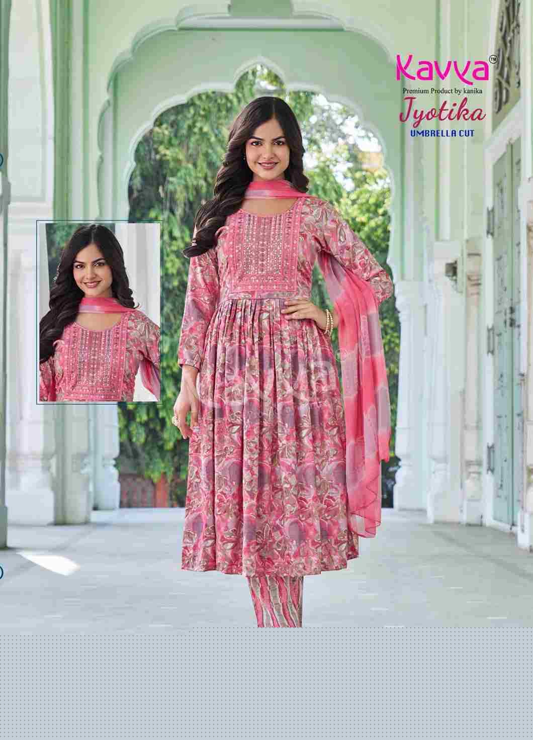 Jyotika Vol-17 By Kavya 17001 To 17010 Series Beautiful Festive Suits Colorful Stylish Fancy Casual Wear & Ethnic Wear Capsule Print Dresses At Wholesale Price
