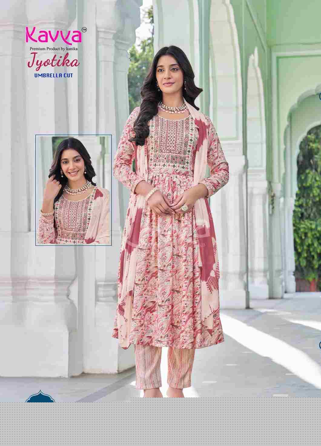 Jyotika Vol-17 By Kavya 17001 To 17010 Series Beautiful Festive Suits Colorful Stylish Fancy Casual Wear & Ethnic Wear Capsule Print Dresses At Wholesale Price