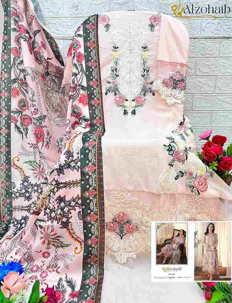 Alzohaib 1233 Series By Alzohaib 1233 To 1237 Series Beautiful Pakistani Suits Stylish Fancy Colorful Party Wear & Occasional Wear Pure Cotton Print Dresses At Wholesale Price