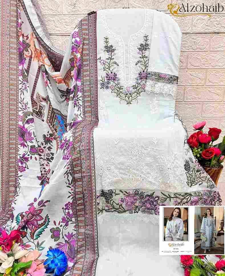 Alzohaib 1233 Series By Alzohaib 1233 To 1237 Series Beautiful Pakistani Suits Stylish Fancy Colorful Party Wear & Occasional Wear Pure Cotton Print Dresses At Wholesale Price