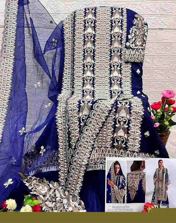 Pakistani 5183 Colours By Fashid Wholesale 5183-A To 5183-D Series Designer Pakistani Suits Beautiful Fancy Stylish Colorful Party Wear & Occasional Wear Heavy Rayon Embroidery Dresses At Wholesale Price