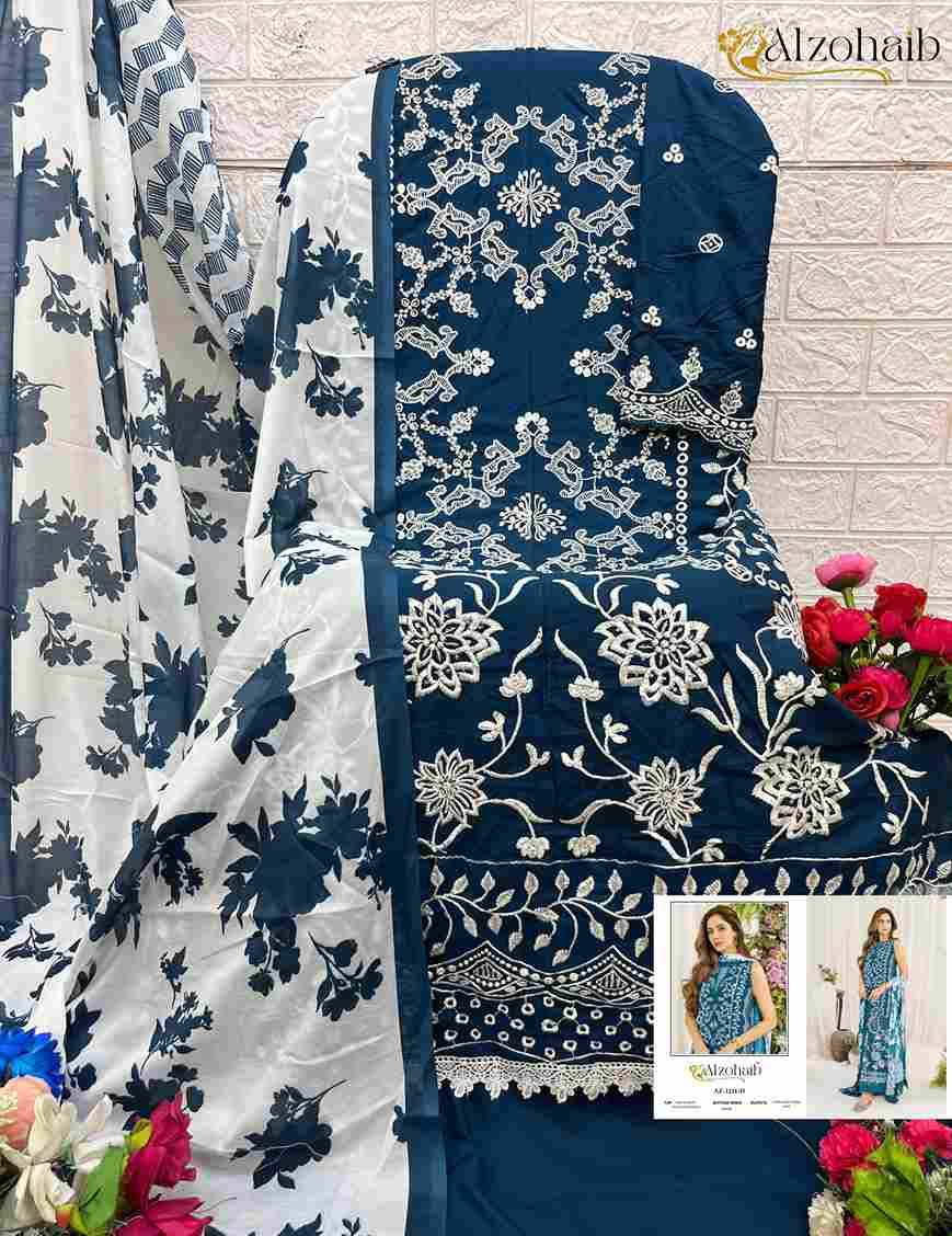 Ruba Vol-1 By Alzohaib 1231-A To 1231-D Series Beautiful Pakistani Suits Stylish Fancy Colorful Party Wear & Occasional Wear Pure Rayon Print Dresses At Wholesale Price