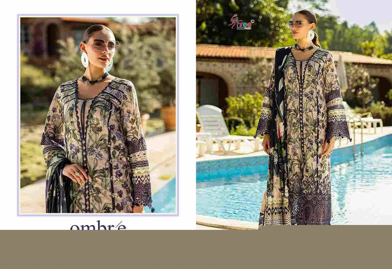 Ombre Chikankari Collection Vol-2 By Shree Fabs 3853 To 3860 Series Designer Pakistani Suits Collection Beautiful Stylish Fancy Colorful Party Wear & Ethnic Wear Pure Viscose With Pure Cotton With Embroidery Dresses At Wholesale Price