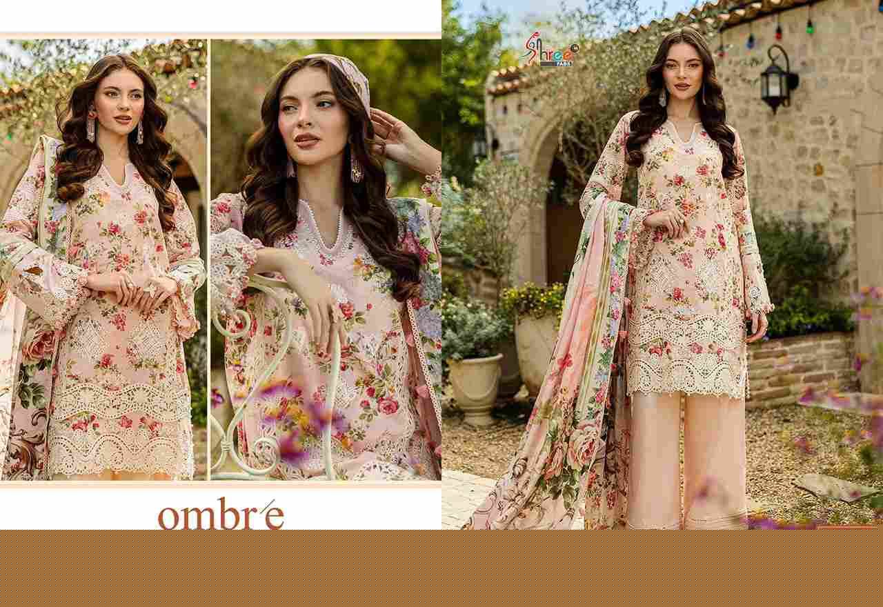 Ombre Chikankari Collection Vol-2 By Shree Fabs 3853 To 3860 Series Designer Pakistani Suits Collection Beautiful Stylish Fancy Colorful Party Wear & Ethnic Wear Pure Viscose With Pure Cotton With Embroidery Dresses At Wholesale Price