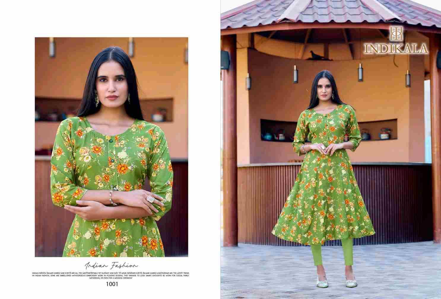 Madhubala By Kushals 1001 To 1010 Series Designer Stylish Fancy Colorful Beautiful Party Wear & Ethnic Wear Collection Rayon Print Kurtis At Wholesale Price