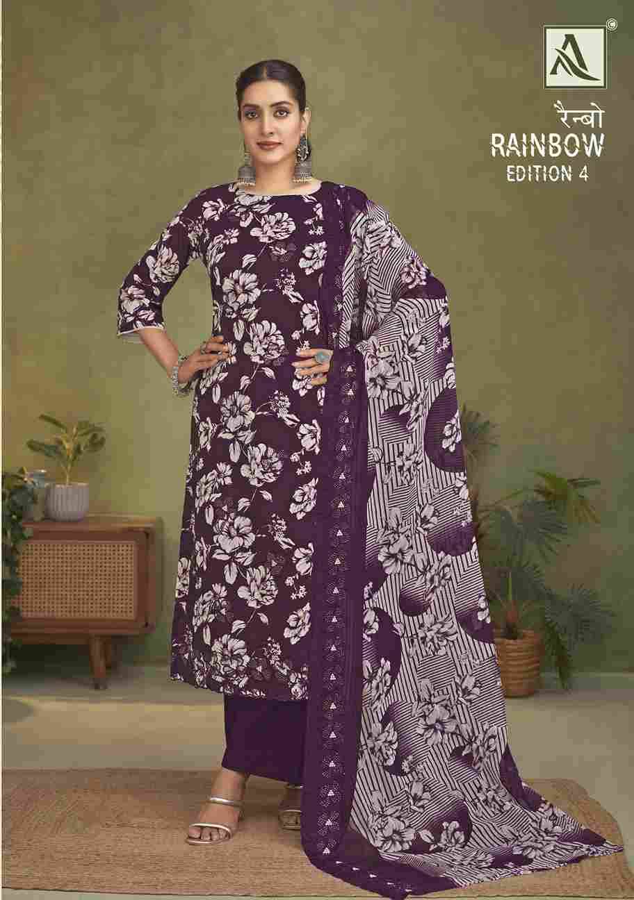 Rainbow Vol-4 By Alok Suit 1904-001 To 1904-006 Series Beautiful Festive Suits Stylish Fancy Colorful Casual Wear & Ethnic Wear Pure Cambric Cotton Print Dresses At Wholesale Price