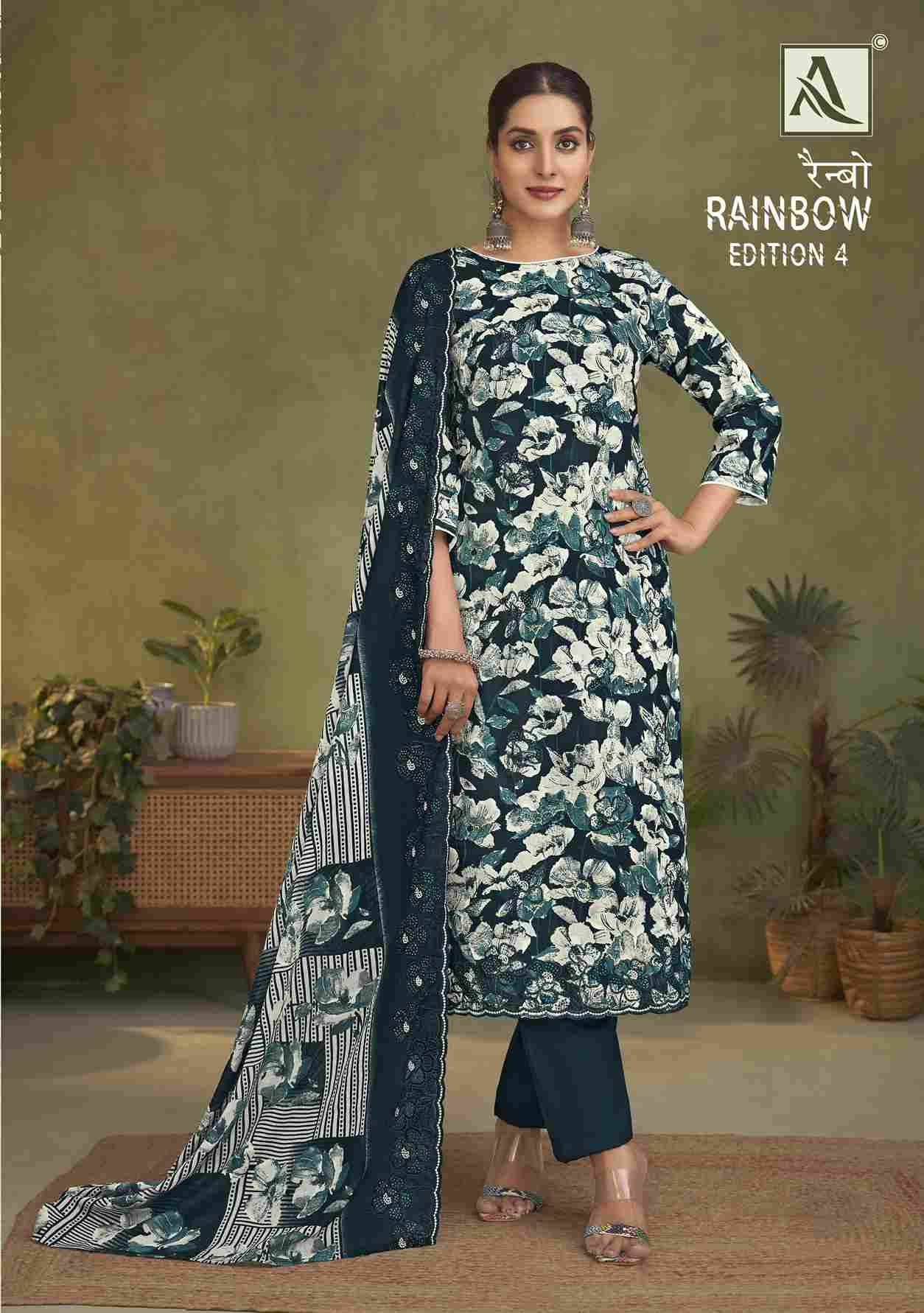 Rainbow Vol-4 By Alok Suit 1904-001 To 1904-006 Series Beautiful Festive Suits Stylish Fancy Colorful Casual Wear & Ethnic Wear Pure Cambric Cotton Print Dresses At Wholesale Price
