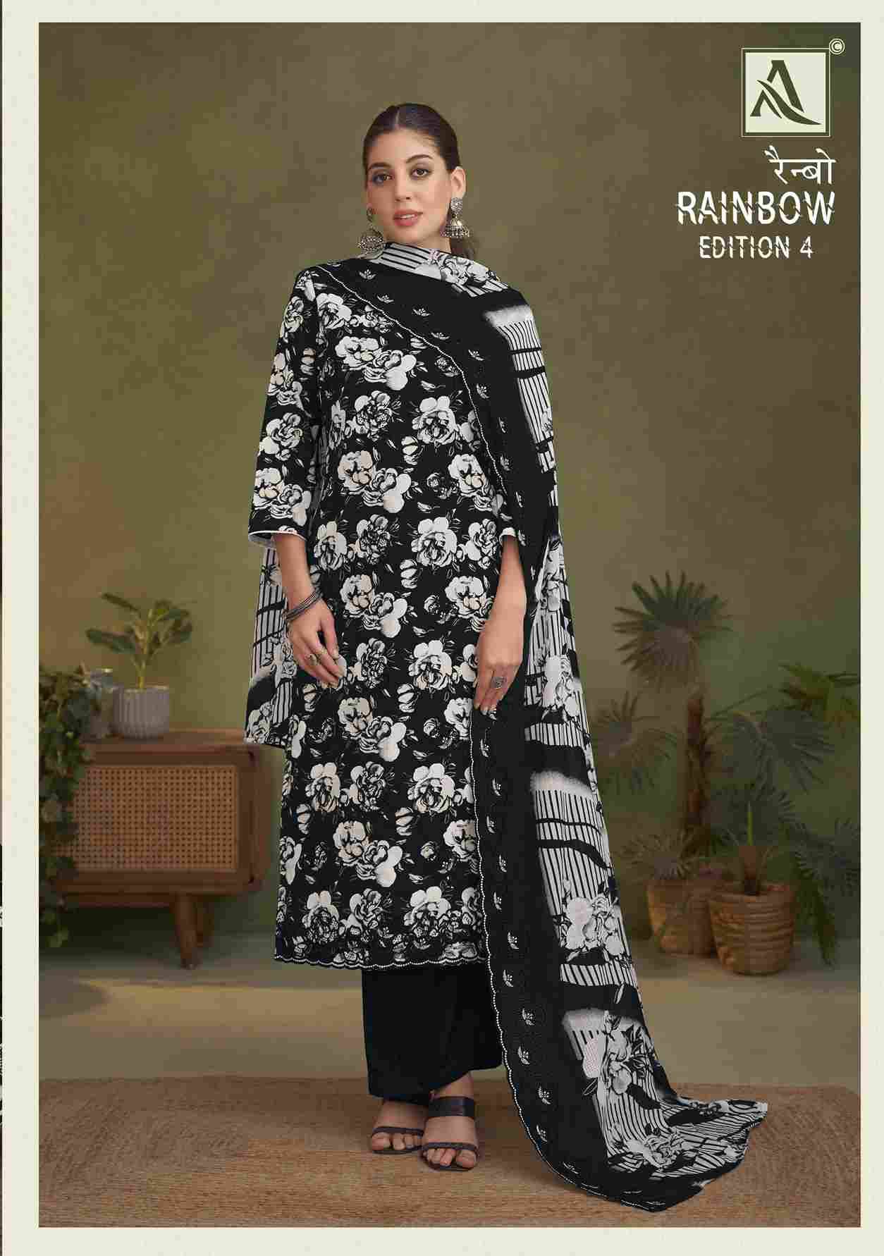 Rainbow Vol-4 By Alok Suit 1904-001 To 1904-006 Series Beautiful Festive Suits Stylish Fancy Colorful Casual Wear & Ethnic Wear Pure Cambric Cotton Print Dresses At Wholesale Price