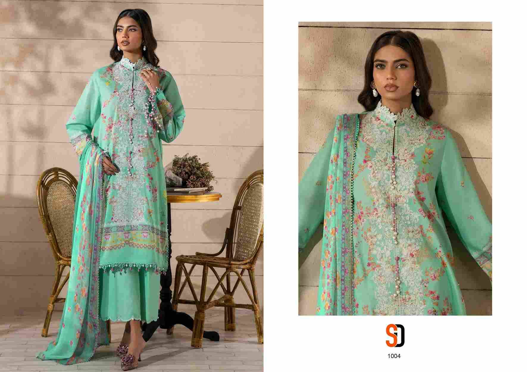 Muzlin Sana Safina By Shraddha Designer 1001 To 1008 Series Designer Pakistani Suits Beautiful Stylish Fancy Colorful Party Wear & Occasional Wear Pure Lawn Cotton Print Embroidered Dresses At Wholesale Price