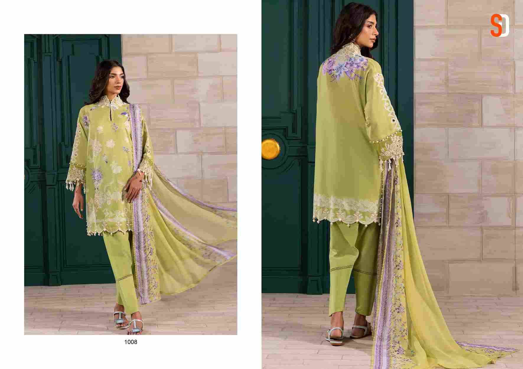 Muzlin Sana Safina By Shraddha Designer 1001 To 1008 Series Designer Pakistani Suits Beautiful Stylish Fancy Colorful Party Wear & Occasional Wear Pure Lawn Cotton Print Embroidered Dresses At Wholesale Price