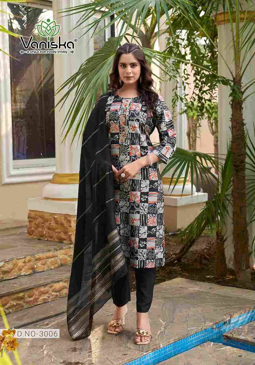 Festival Vol-3 By Vaniska 3001 To 3008 Series Beautiful Festive Suits Stylish Fancy Colorful Casual Wear & Ethnic Wear Modal Chanderi Print Dresses At Wholesale Price